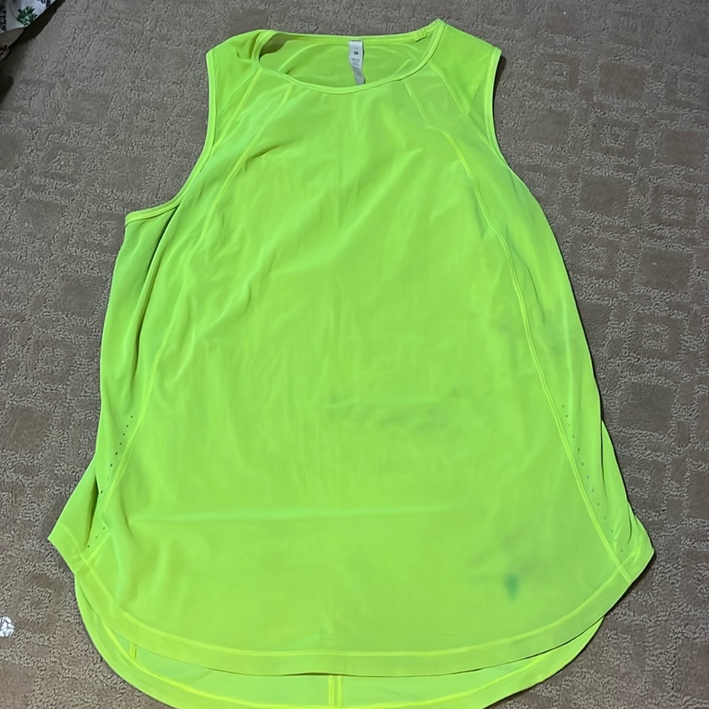 lululemon size 14 tank top